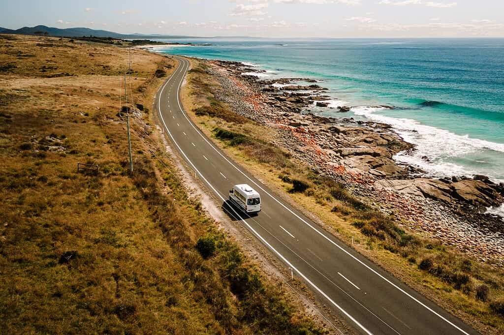 Coastline drive from Cairns