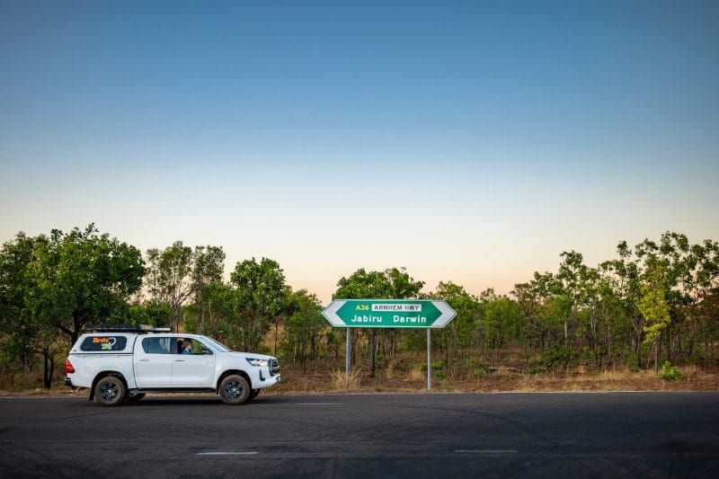 road trip from Darwin